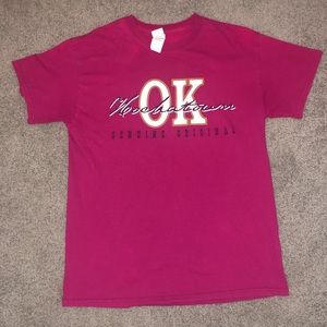 Gildan Tops - Pink Hochatown, Oklahoma T-Shirt Gildan Tops - Pink Hochatown, Oklahoma T-Shirt